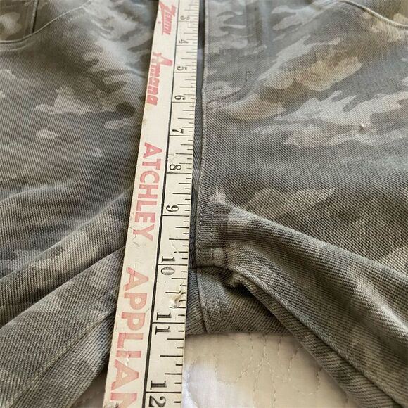 SPANX Jeggings Ankle Leggings Gray Camo High-Rise Pull-On Women's Size M​​ - Picture 12 of 15